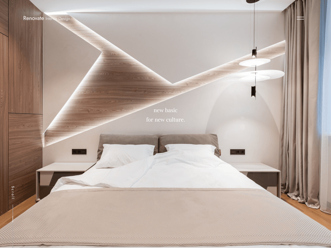 Renovate Interior Design Website